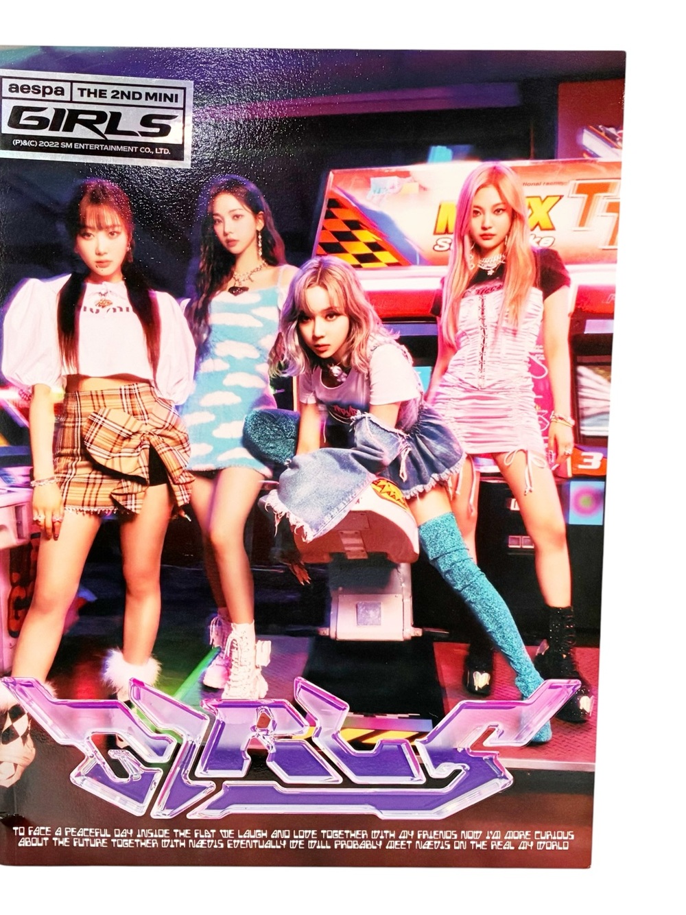 Girls - The 2nd Mini Album KPop CD Book Set